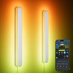 Juego de dos luces de montaje en pared Govee, Regulables (USADO)