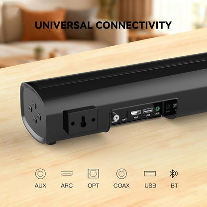 Barra de sonido Fansbe KB-M722, sonido envolvente, Smart TV, BT.