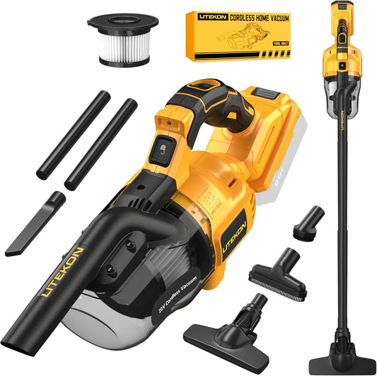 Aspiradora inalámbrica compatible con bat. max. 20V (sin batería).