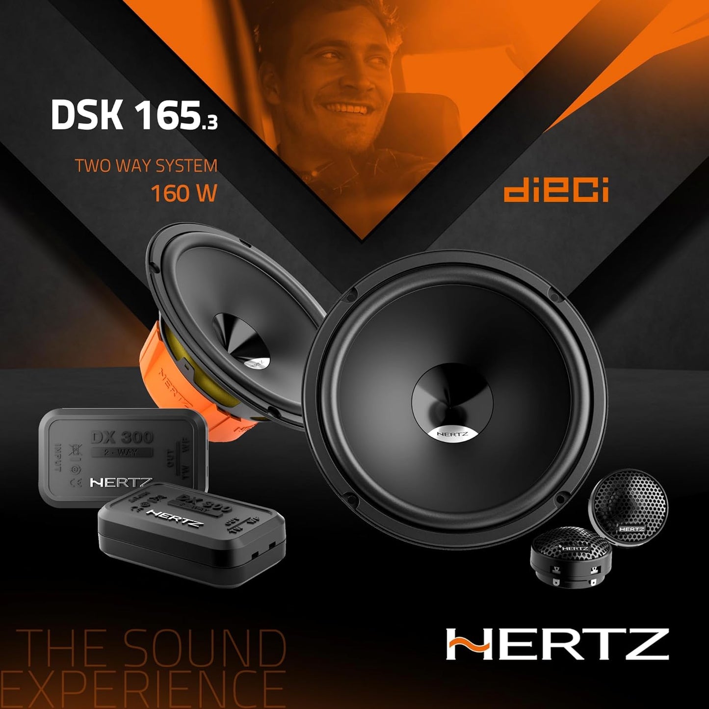 Hertz Audio Sistema de altavoces por componentes DSK 165.3