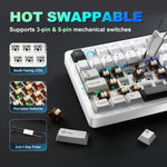 YUNZII AL98 Teclado Mecánico RGB Bluetooth 2.4G