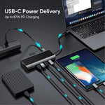 Concentrador USB C ikling, adaptador USB C 13 en 1 a HDMI. USADO