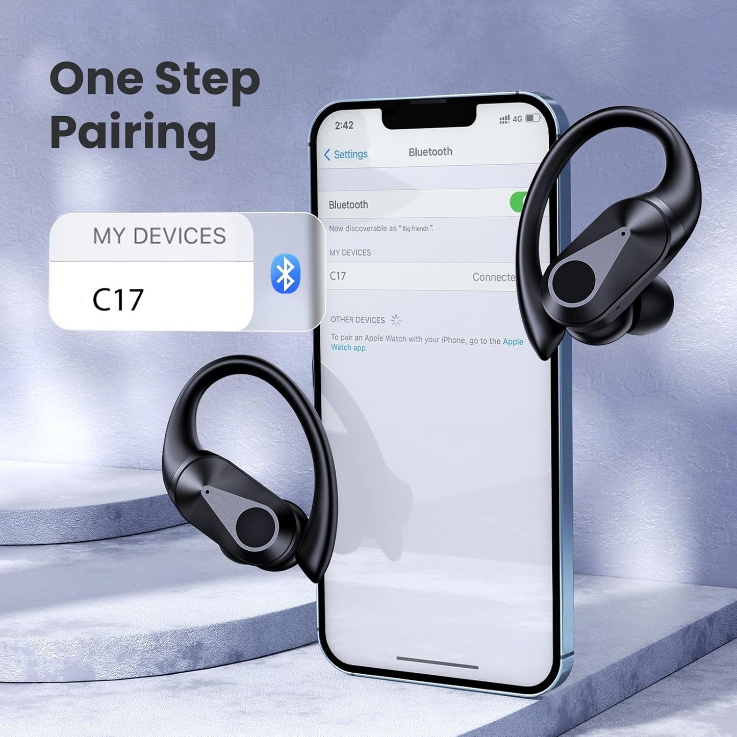 Auriculares Inalámbrico Bluetooth 90Hrs Batería Foycoy (USADO)