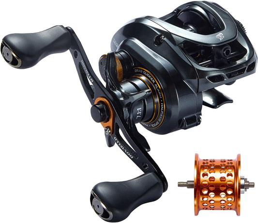 Carretes de pesca DOVIELLO GKA200 Baitcaster izquierdo
