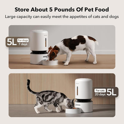 Comedero automático para mascotas. (USADO)