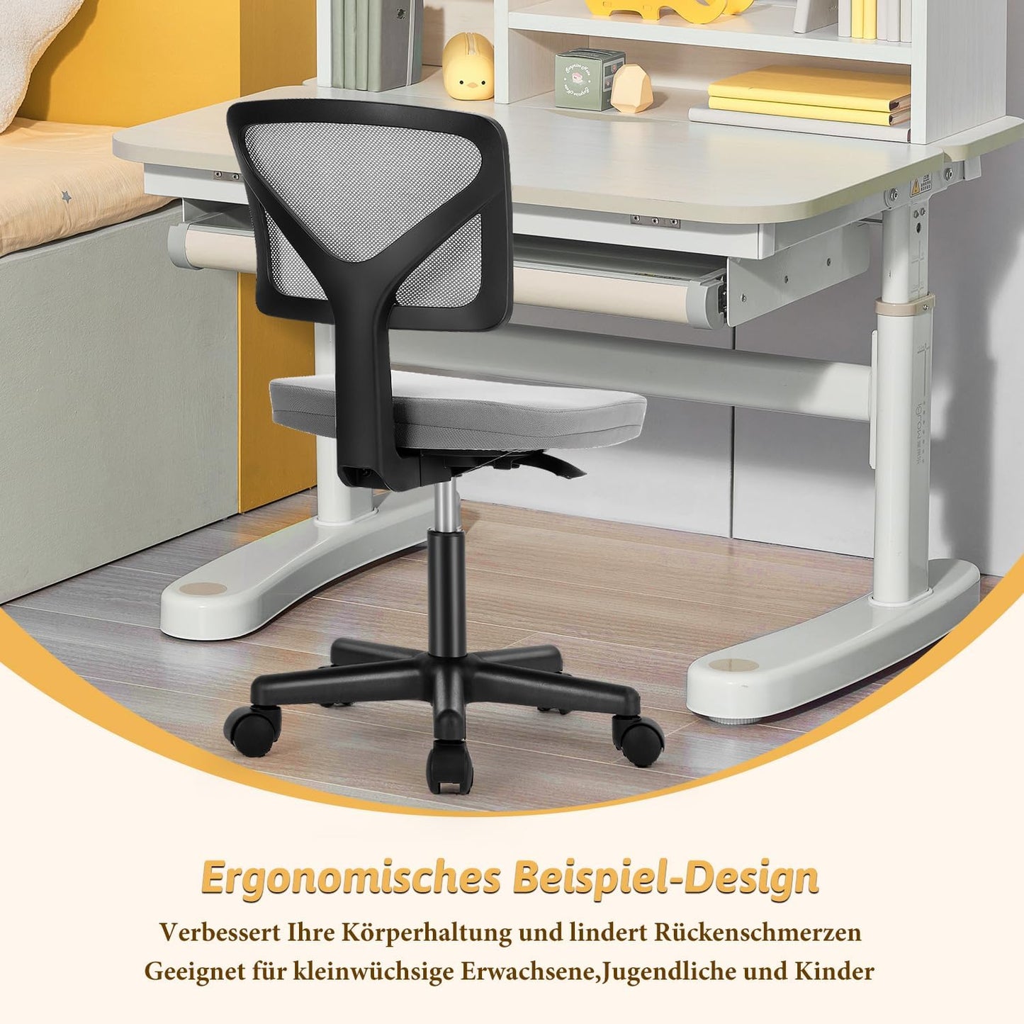 Silla de Oficina, Nailon Acero aleado Plástico Metal, DUMOS.