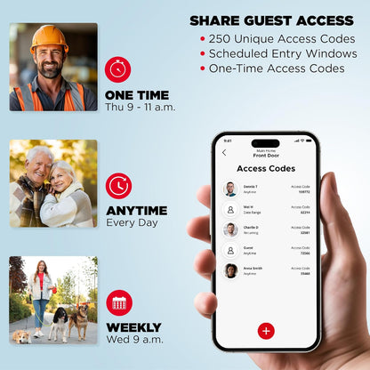 Cerradura inteligente Halo Wi-Fi, cerrojo de puerta de entrada USADO Kwikset