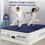 Colchón Inflable Queen KNZZO 80"x 60"x 18" (USADO)
