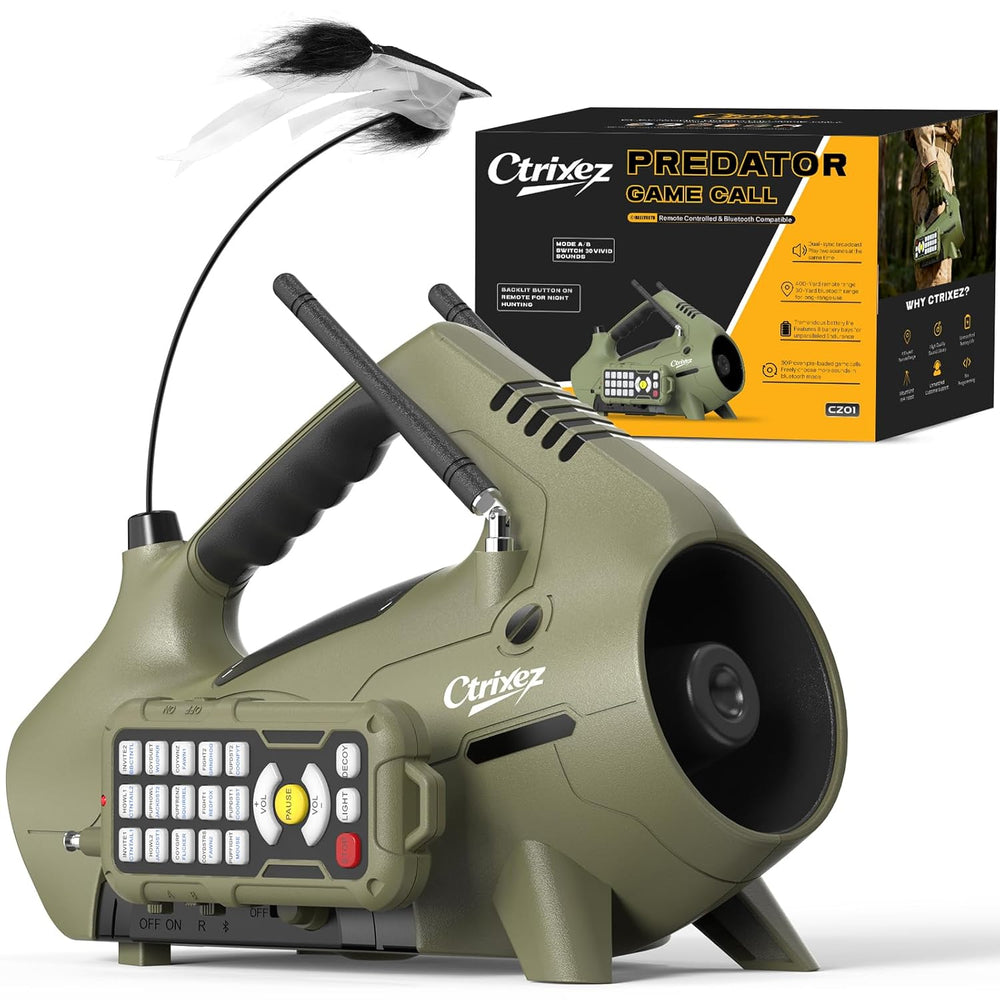 Llamador Electrónico Para Coyotes Con Señuelo