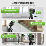 Nivel Láser Huepar 4D 4x360 Verde Bluetooth Autonivelante  S04CG