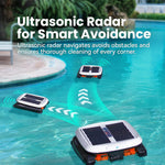 Limpiador automático robótico de piscina con energía solar, VIDAPOOL