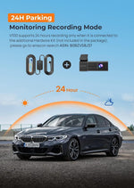 Dash Cam WiFi 2.5K Cámara de coche, E-YEEGER.