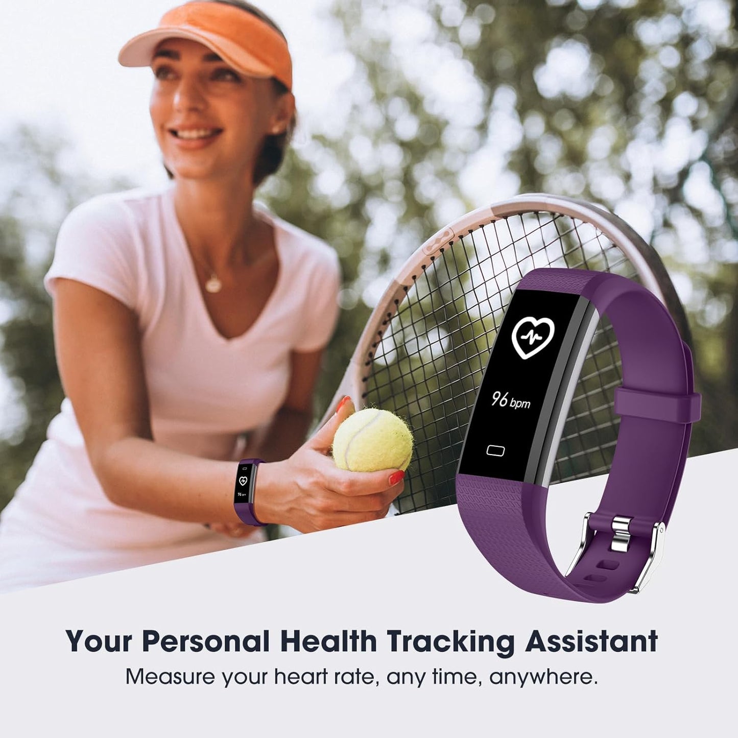 Reloj inteligente con podómetro fitness Kummel