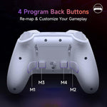 Mando inalámbrico para juegos EasySMX X20 con retroiluminación RGB.