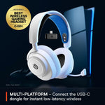 Audífonos SteelSeries Nova 7P Wireless PS5 Bluetooth 38h