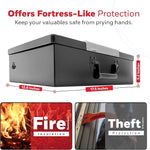 Caja Fuerte Honeywell Digital  Portátil Hogar DETALLE