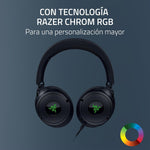 Audífonos Gamer Razer Kraken V4 X Con Cable USB-C