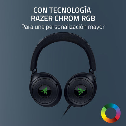 Audífonos Gamer Razer Kraken V4 X Con Cable USB-C