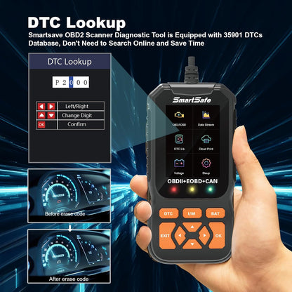 SmartSafe-Herramienta de diagnóstico profesional para carro (Usado)