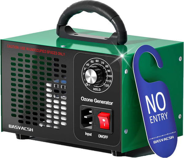 Generador de ozono 45.000 mg/h, purificador de aire O3 industrial/doméstico