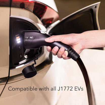 Cargador EV de Nivel 1, Lectron J1772, 16 Ft, Nema 5-15, 15A.
