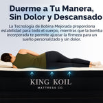 Colchón de aire individual King Koil con bomba incorporada — vista 4
