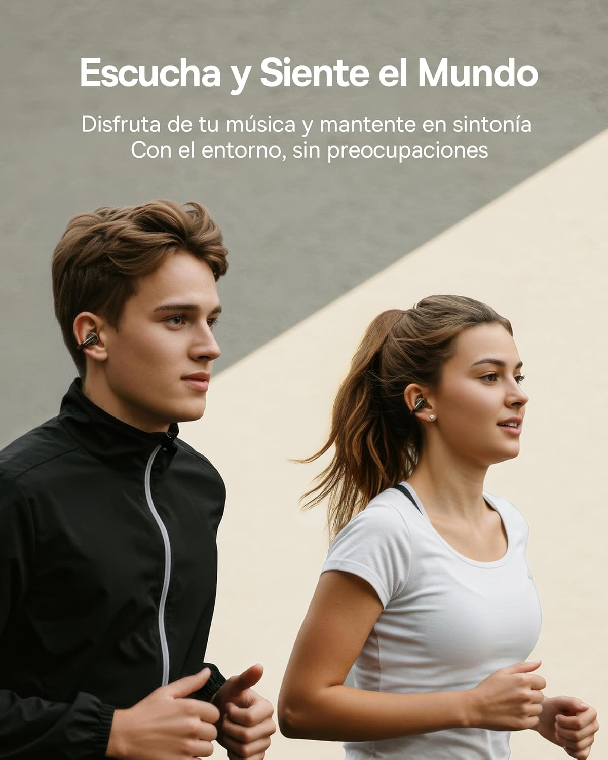 Auriculares abiertos de clip, Baseus MC1, BT , iPhone, Android.