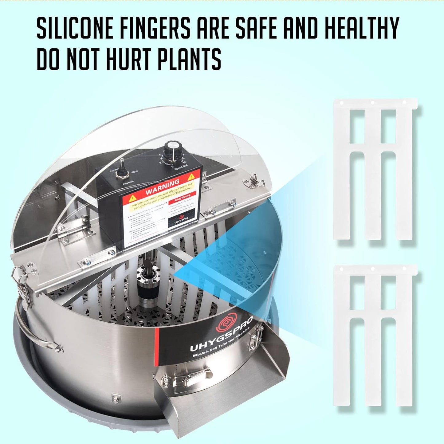 Uhygspro Recortadora Eléctrica De Brotes 16" , Para Plantas.(USADO).