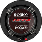 Bocinas 6.5", 8 ohmios, estéreo profesional audio, ORION.