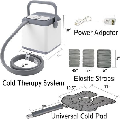 Sistema de terapia de frío, terapia de compresión de hielo Nehoo