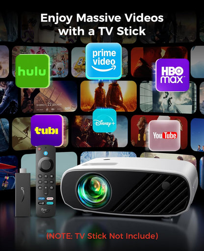 Mini proyector HD 1080P Para Cine En Casa