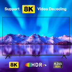 TV Box CHROX Android 4K Quad Core Wi-Fi Ethernet