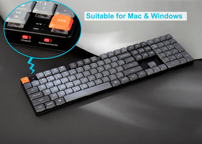 Teclado Keychron K5 Max Mecánico Inalámbrico RGB