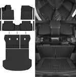 4 Tapetes para Hyundai Santa Fe 2021-2023 marca Naibeve.