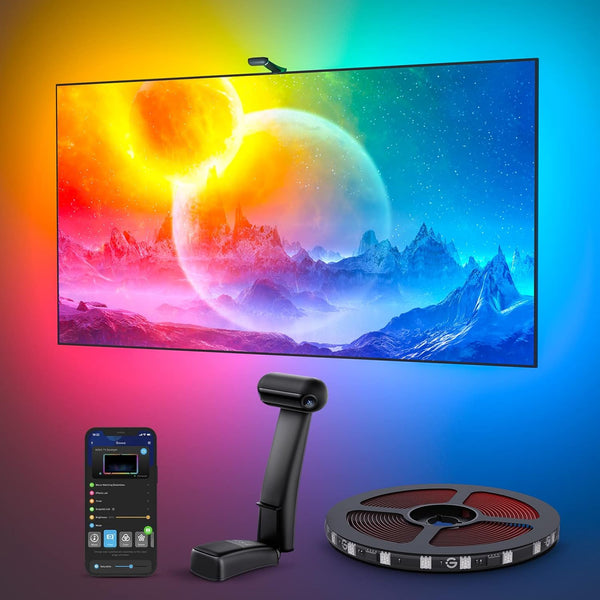 Luces de fondo para TV, Govee, TV de 75-85", comp. ultrafino, (USADO).