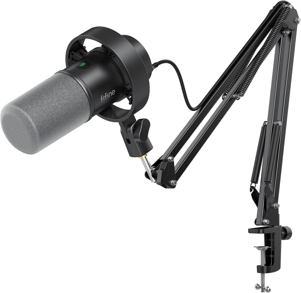 Kit de micrófono de podcast Fifine K688CT, con brazo articulado