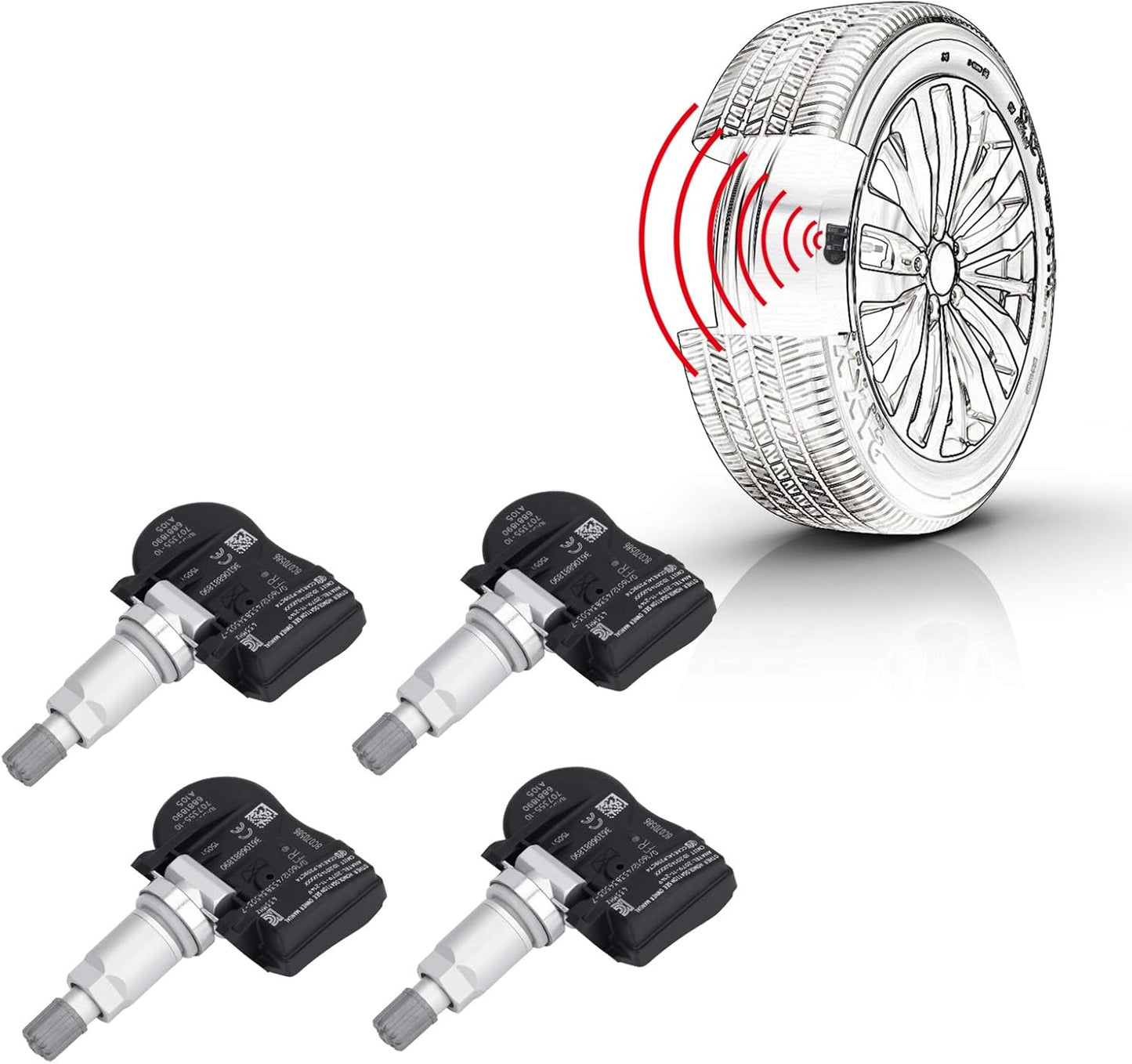 Sistema de monitoreo de presión de neumáticos, Seineca.