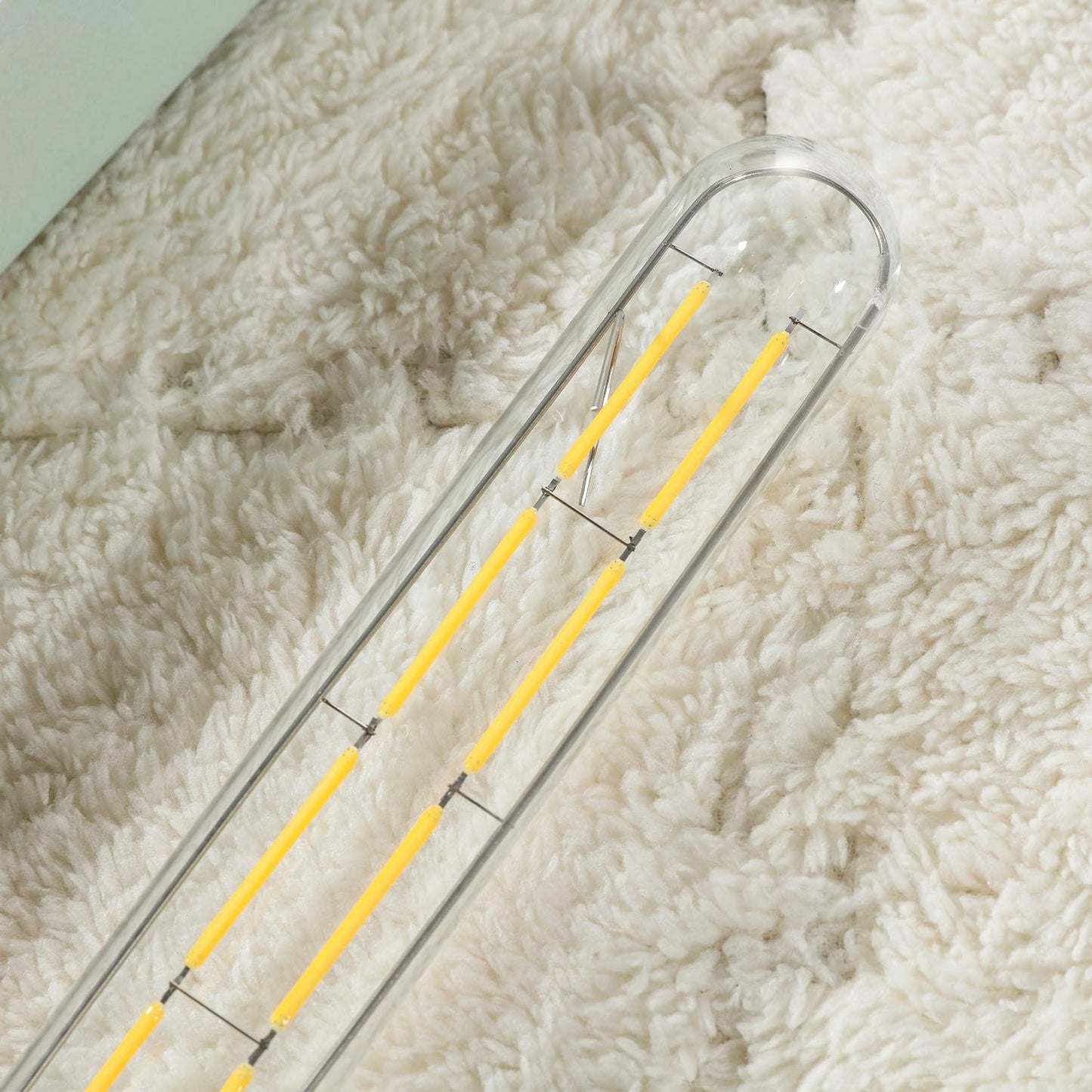 Bombilla tubular LED, Edison, regulable, 8 W, T10/T30, 4pcs.