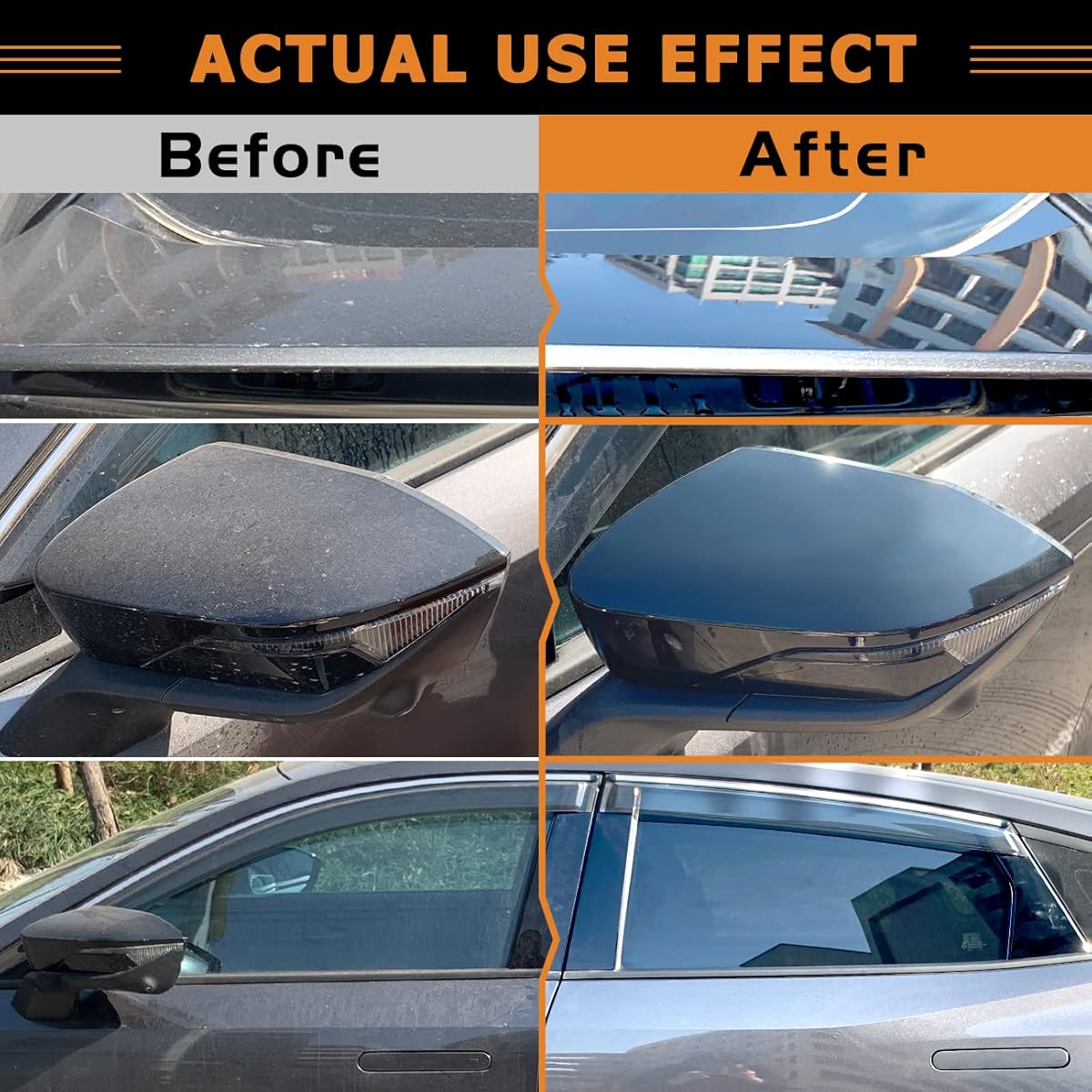 Kit de sellador cerámico rápido, recubrimiento cerámico ultrahidrofóbico.