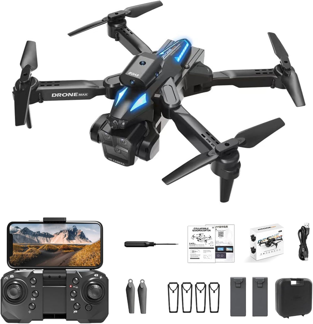Mini dron C10 con cámara de cuatro direcciones (USADO)