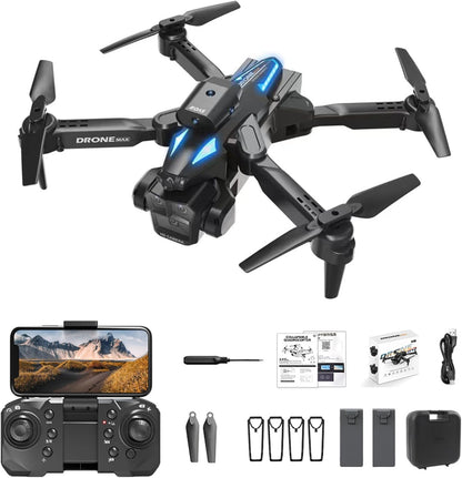 Mini dron C10 con cámara de cuatro direcciones (USADO)