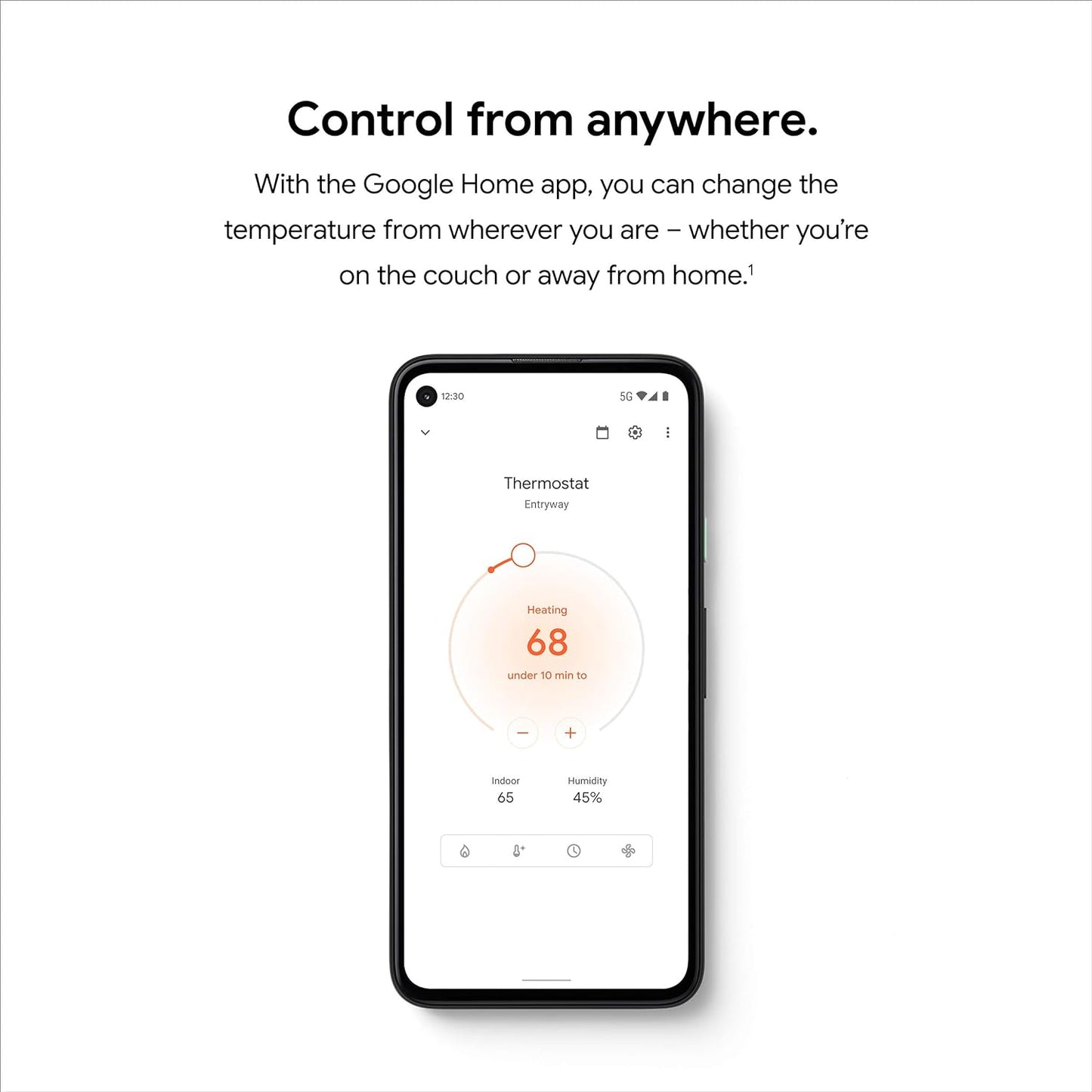 Google Termostato inteligente Nest para el hogar (USADO)