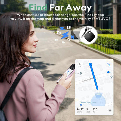 Rastreador de equipaje compatible AppleFindMy (USADO)