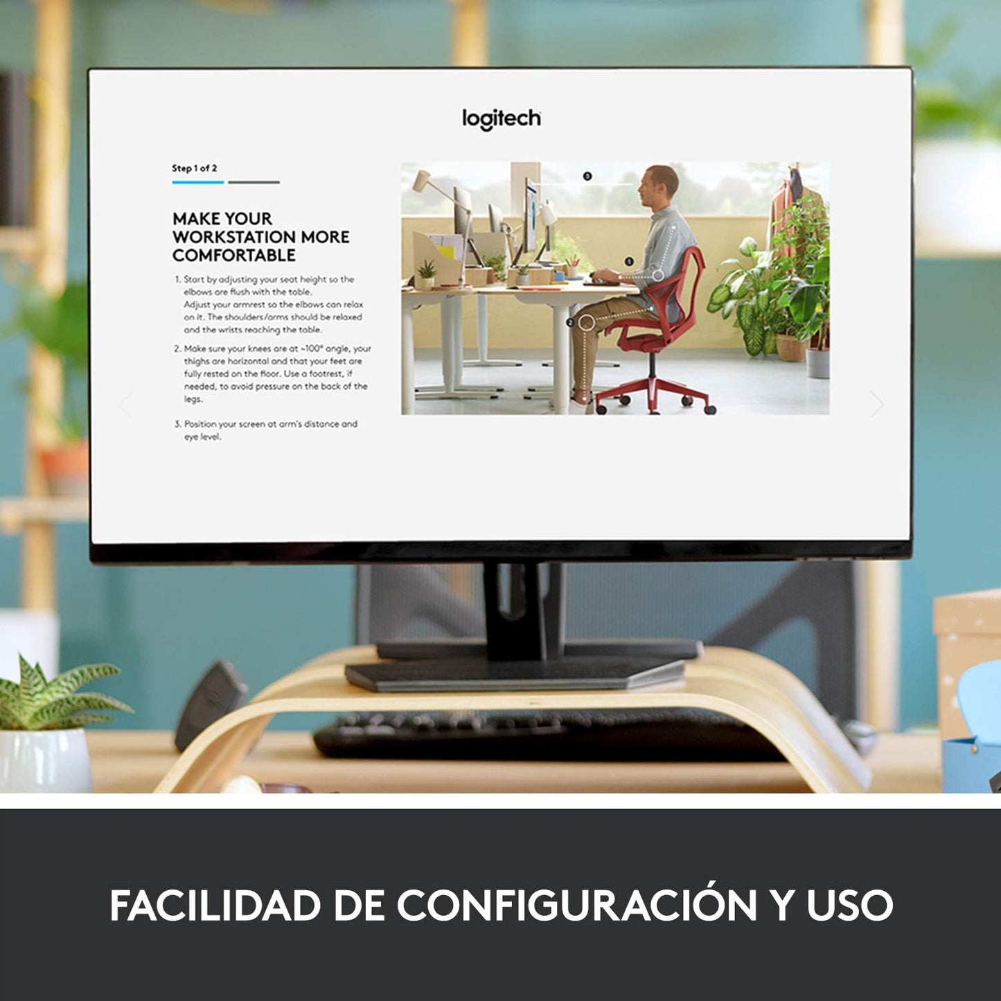 Logitech ERGO K860 inalámbrico y ergonómico