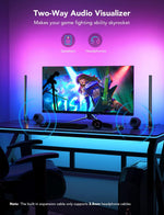 Barras de luz para juegos Govee, controlador inteligente, Wi-Fi y Alexa