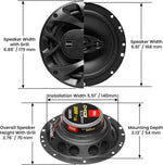 Altavoces Para Puerta de Coche Boss Audio Systems CH6530B