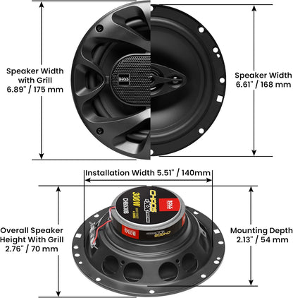 Altavoces Para Puerta de Coche Boss Audio Systems CH6530B