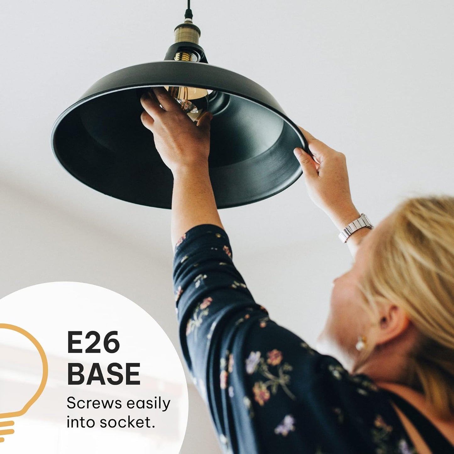 Bombillas (6) E26 incandescentes vintage Edison Espird 60W ST64