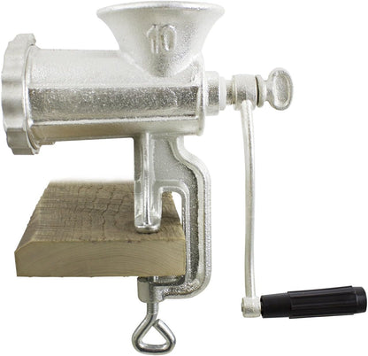 Molinillo Manual Chard HG-10 #10 Hierro Fundido Plata