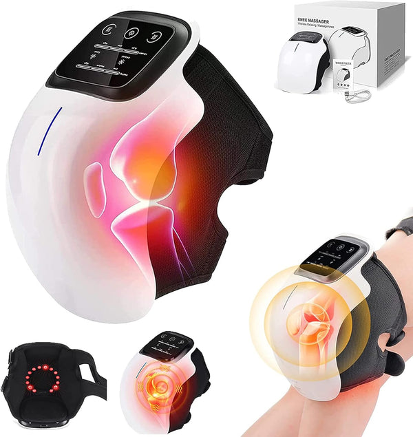 Masajeador Rodilla Recargable Vibración con Calor
